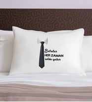 BK Gift Eğlenceli Tasarımlı Pamuklu Yastık Kılıfı-2 50x70cm , Sevgiliye Hediye, Ev Hediyesi, Tasarım Ev Tekstili