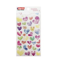 Bigpoint Sticker Çok Renkli Kalpler 1 x 15 Adet