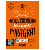 Ankara Yayıncılık 2025-2026 Müfredat 8. Sınıf Paragraf Güçlendiren Soru Bankasıı (Çok Renkli)