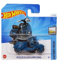Hot Wheels - Vespa 90 Ss Super Sprint [1966] - Mavi (1/64)