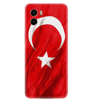 Vivo Y15S Y32 Y33S Y51 Y53S Kılıf Desemli Silikon Şanlı Türk Bayrağı 4 1401