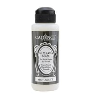 Cadence Ultimate Glaze Su Bazlı Sır Vernik MAT 120 ml. 