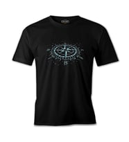 Pusula Siyah Erkek Tshirt