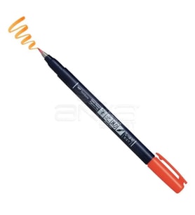 Tombow Fudenosuke Brush Pen Fırça Uçlu Kalem 28 Orange