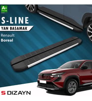 Renault Boreal S-Line Aluminyum Yan Basamak 183 Cm 2025 Üzeri A+ Kalite