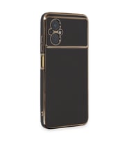 Xiaomi Poco M5 Kılıf Volet Silikon - Siyah