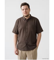 LCWAIKIKI Classic Kahverengi Poplin Erkek Gömlek