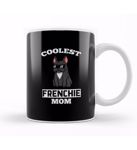Coolest Cream French Bulldog Mom 01 Kupa Bardak Porselen
