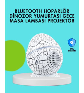 Dinozor Yumurtası Tasarımlı Gece Lambası – Müzik Ve Işık Senkronizasyonlu