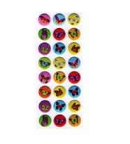 Sticker Kabartmalı Stiker Defter, Planlayıcı Kelebek yuvarlak (cb416) 16x7 cm