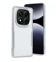 Xiaomi Redmi Note 14 Pro Plus Kılıf Boyi Silikon Kapak - Gümüş