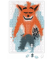 Lab Rat Crash Puzzle 240 Parça Yapboz
