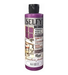 Rich Selfy Decor Vernikli Boya 240 cc 822 AMATİS 