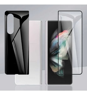 Samsung Galaxy Z Fold 3 2.5D Glass Ekran Koruyucu (Siyah)
