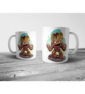 Pixxa Groot - Marvel Kupa Bardak Model 2