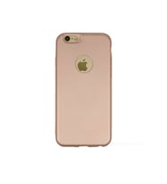 Apple iPhone 6G Premium Silikon Kılıf Rose Gold