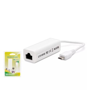 Hadron HDX5271 USB 2.0 Ethernet Kartı Harici Lan Dönüştürücü - Beyaz