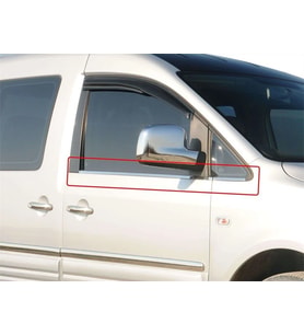 Drs Tuning Caddy Uyumlu Cam Çıtası 4 Parça Krom 2003-2010