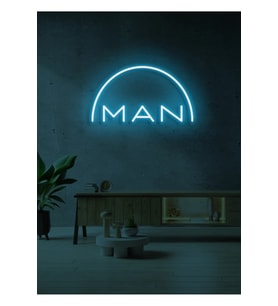 Rent A Carlara Özel MAN Yazılı Neon Tabela