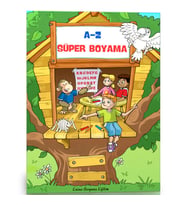 Çocuklar İçin Süper Boyama Kitabı