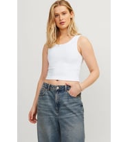 Jack & Jones Jxfallon Kadın Atlet (Beyaz)