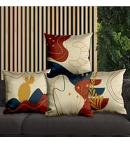 eJOYA Modern Tasarımlı 4'lü Yastık İçi Ve Kırlent Kılıfı 45cm 113658