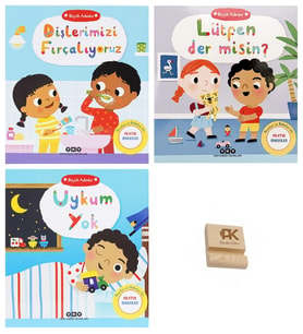 Yapı Kredi Büyük Adımlar Dişlerimizi Fırçalıyoruz Lütfen der misin? ve Uykum Yok 3lü Set