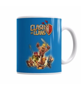 Clash of Clans Infinite War Kupa Bardak Porselen