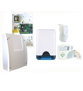 TEKNİM VAP-404PT Kablolu 4+4 Bölgeli Alarm Seti (AKÜSÜZ)