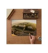 Şehir Manzarası - Yüksek Binalar Tasarımı 240 parça Ahşap Puzzle Ahşap Kutuda MP01203