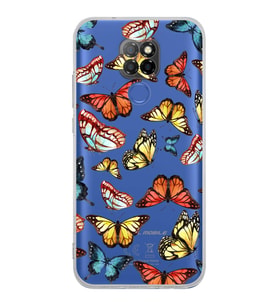 PrintiFy General Mobile GM 20 ile Uyumlu Water Color 2  Kamera Korumalı Şeffaf  Kılıf