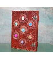 Taşlı Deri Defter