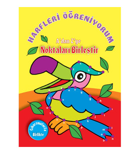Harfleri Öğreniyorum A'dan Z'ye Noktaları Birleştir