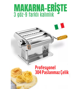 Makarna Makinası Erişte Makarna Kesici Erişte Makinası 304 Paslanmaz Çelik 721350