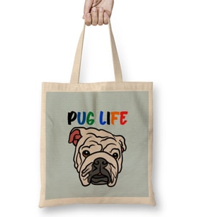 Funny Dog Lover Gifts For Women Men Kids Bez Çanta Uzun Saplı