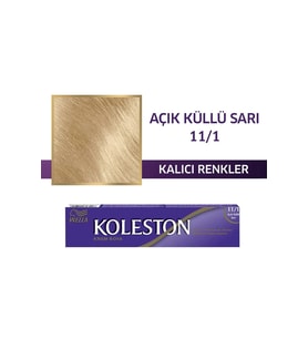 Wella Koleston Single Tüp Boya 11/1 Açık Küllü Sari