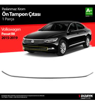 VW Passat B8 Krom Ön Tampon Çıtası 2015-2019