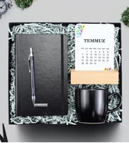 Kişiye Özel Defter & Kalem & Takvim & Kupa Hediye Seti