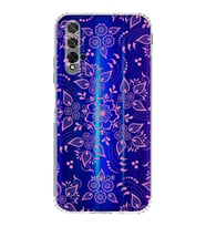 Huawei Honor 20  Kamera korumalı Kapak Nostalji Desen Tasarımlı  Şeffaf Kılıf