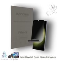 Tekno SPARK 8C Uyumlu Ekran Koruyucu Esnek ULTRA İnce MAT HAYALET SANDEX - NANO