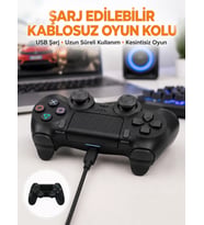 PS4 Uyumlu Kablosuz Oyun Kolu – Titreşimli Şarjlı ve Ergonomik Yeni Nesil
