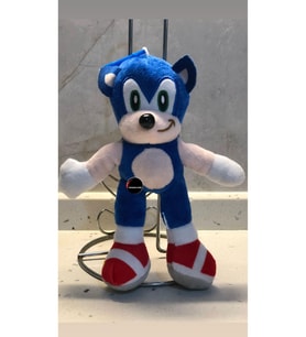 Sonic Peluş Oyuncak Uyku Arkadaşı Hediyelik Sevimli Karakterler Sonic The Hedgehog 20 cm (Çok Renkli)