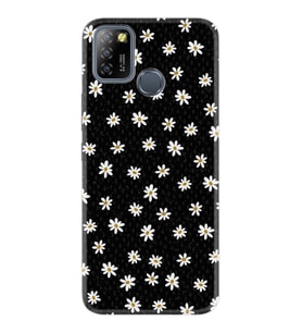 Infinix Smart 5 Kılıf Resimli Desenli Silikon Platinium Series Papatyalar 1866
