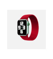 Apple Watch 42mm Uyumlu Kordon Hasır Örgü Esnek KRD-32 Medium Kayış