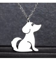 925 Ayar Gümüş  Köpek Kolye