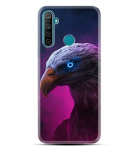 Realme 5i 5 Pro 6i 7 Pro 8 Kılıf Desemli Silikon Kartal 1622
