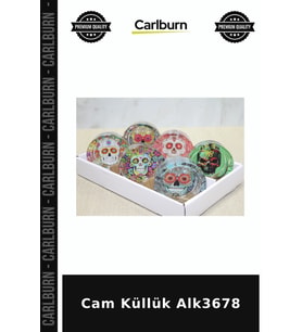 Özel Üretim Ev Dekor Masaüstü Aksesuar Şık Cam Küllük