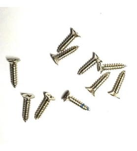 Klips, Menteşe, Ayak, Ağaç, Sunta Vidası 2,2x9,5mm - Nikel 1000 Adet