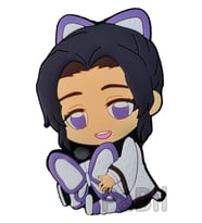 Kimetsu No Yaiba - Anime Anahtarlık 10 Adet Sticker Hediyeli 8 Cm - Shinobu
