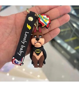 Batdog  Silikon Anahtralık  Çanta Süsü